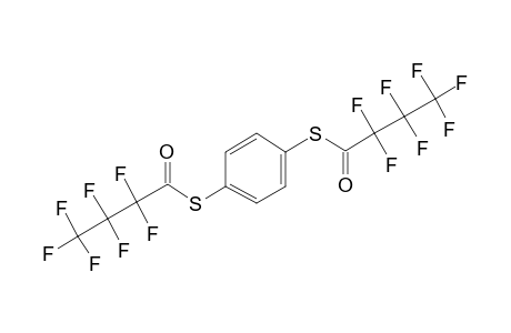 1,4-Benzenedithiol, S,S'-di(heptafluorobutyryl)-