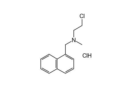 N-(2-chloroethyl)-N-methyl-1-naphthalenemethylamine, hydrochloride