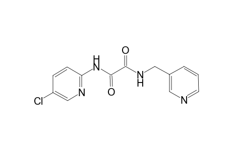 ethanediamide, N~1~-(5-chloro-2-pyridinyl)-N~2~-(3-pyridinylmethyl)-