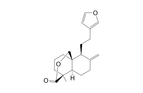 15,16-epoxy-17-hydroxylabda-8(20), 13(16), 14-trien-19-oic acid, delta-lactone