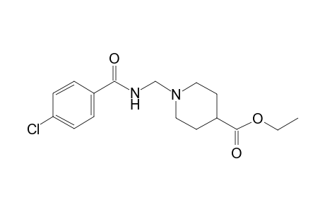 1-[[(4-chlorobenzoyl)amino]methyl]isonipecotic acid ethyl ester