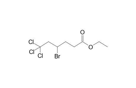 Hexanoic acid, 4-bromo-6,6,6-trichloro-, ethyl ester