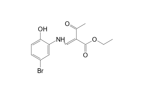 2-[(5-Bromo-2-hydroxyanilino)methylene]acetoacetic acid, ethyl ester