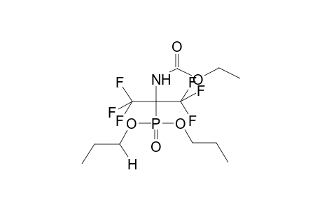 O,O-DIPROPYL-1-(ETHOXYCARBONYL)AMINO(PERFLUORO-1-METHYLETHYL)PHOSPHONATE