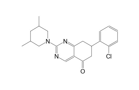 7-(2-chlorophenyl)-2-(3,5-dimethyl-1-piperidinyl)-7,8-dihydro-5(6H)-quinazolinone