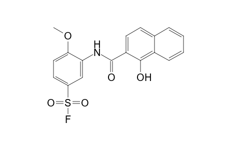 5'-(FLUOROSULFONYL)-1-HYDROXY-2-NAPHTH-o-ANISIDIDE