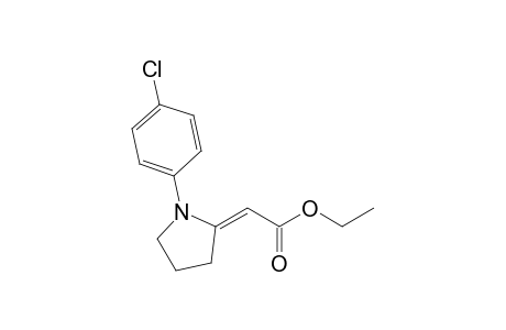 1-(4-Chlorophenyl)-2-[(ethoxycarbonyl)methylene]pyrrolidine