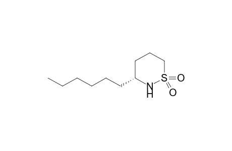 (R)-(+)-3-HEXYL-1,2-THIAZINANE-1,1-DIOXIDE