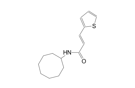 (2E)-N-cyclooctyl-3-(2-thienyl)-2-propenamide