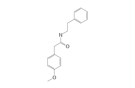 2-(p-methoxyphenyl)-N-phenethylacetamide