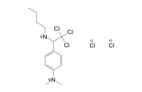 N^alpha-butyl-N^4,N^4-dimethyl-alpha-(trichloromethyl)toluene-alpha,4-diamine, dihydrochloride