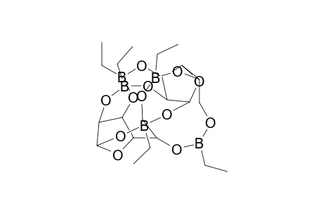 1,1'-O-(ETHYLBORANDIYL)-BIS[2,3:5,6-DI-O-(ETHYLBORANDIYL)-D-MANNOFURANOSE]