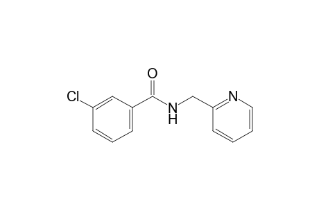 m-chloro-N-[(2-pyridyl)methyl]benzamide