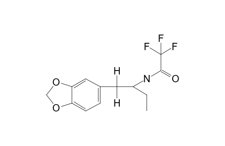 1-(3,4-Methylenedioxyphenyl)butan-2-amine TFA