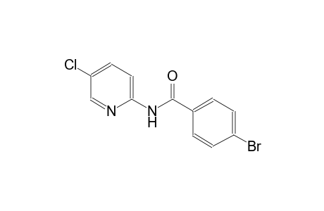 4-Bromo-N-(5-chloro-2-pyridinyl)benzamide