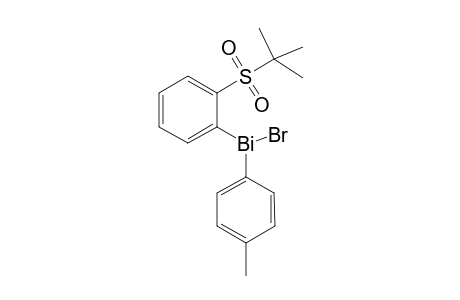 bromanyl-(2-tert-butylsulfonylphenyl)-(4-methylphenyl)bismuthane