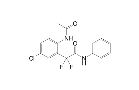 2-(2-ACETAMIDO-5-CHLOROPHENYL)-2,2-DIFLUORO-N-PHENYLACETAMIDE