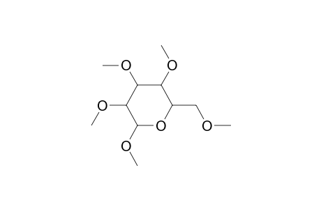 a methyl glycoside of a tetra - O - methyl - hexose