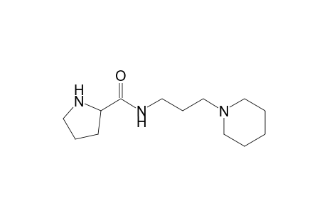 N-(3-piperidin-1-ylpropyl)pyrrolidine-2-carboxamide