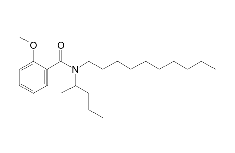 Benzamide, 2-methoxy-N-(2-pentyl)-N-decyl-