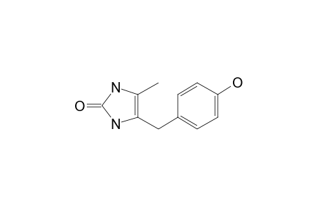 2H-Imidazol-2-one, 1,3-dihydro-4-[(4-hydroxyphenyl)methyl]-5-methyl-