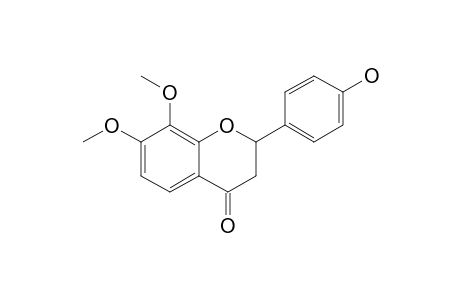 (R,S)-HELIANNONE-B;(R,S)-4'-HYDROXY-7,8-DIMETHOXYFLAVANONE