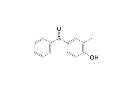 4-(Phenylsulfinyl)-o-cresol