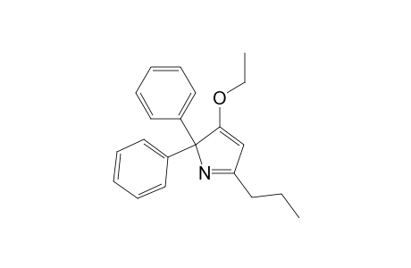 3-Ethoxy-2,2-diphenyl-5-propyl-2H-pyrrole