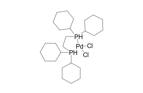 Palladium, dichloro[1,2-ethanediylbis[dicyclohexylphosphine]-P,P']-, (sp-4-2)-