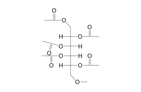 (2S,3R,4S,5R)-6-methoxyhexane-1,2,3,4,5-pentayl pentaacetate