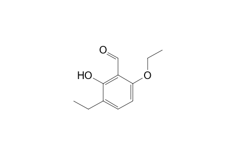 6-ethoxy-3-ethyl-2-hydroxybenzaldehyde