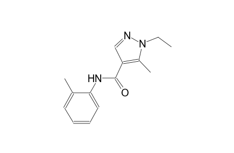 1-ethyl-5-methyl-N-(2-methylphenyl)-1H-pyrazole-4-carboxamide