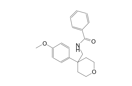 N-{[4-(4-methoxyphenyl)tetrahydro-2H-pyran-4-yl]methyl}benzamide