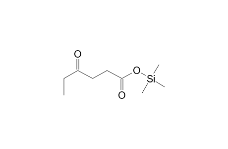 4-Oxohexanoic acid, trimethylsilyl ester