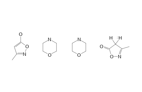 3-Methyl-2-isoxazolin-5-one, compound with morpholine(1:1)