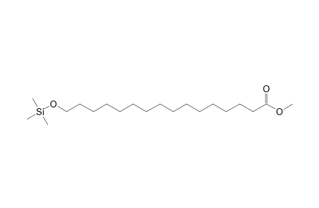 Hexadecanoic acid, 16-(trimethylsiloxy)-, methyl ester