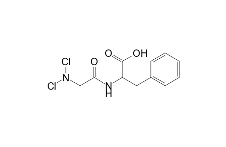 dl-Phenylalanine, N-glycyl-, dichloro deriv.