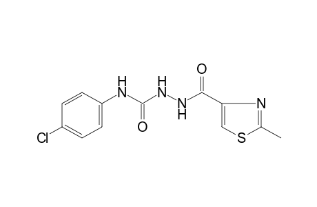 4-(p-chlorophenyl)-1-[(2-methyl-4-thiazolyl)carbonyl]semicarbazide