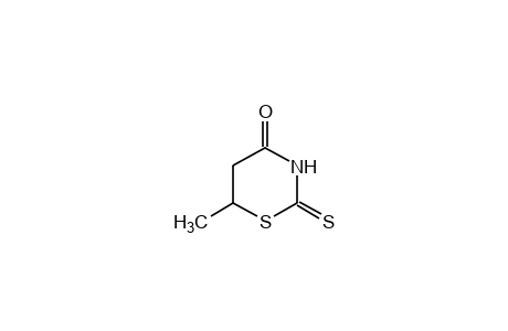 dihydro-6-methyl-2-thio-2H-1,3-thiazine-2,4(3H)-dione