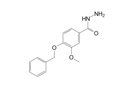 4-(benzyloxy)-3-methoxybenzoic acid, hydrazide