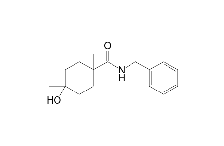3,6-Dimethyl-3-[(benzylamino)carbonyl]-6-hydroxycyclohexane