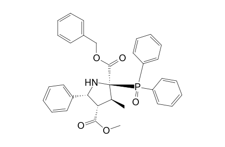 (2-ALPHA,3-BETA,4-ALPHA,5-ALPHA)-(+/-)-4-METHYL-2-PHENYLMETHYL-2-(DIPHENYLPHOSPHINOYL)-3-METHYL-5-PHENYL-2,4-PYRROLIDINE-DICARBOXYLATE