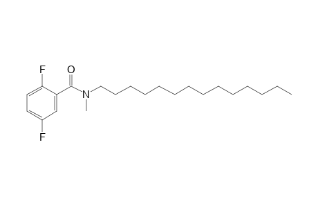 Benzamide, 2,5-difluoro-N-methyl-N-tetradecyl-