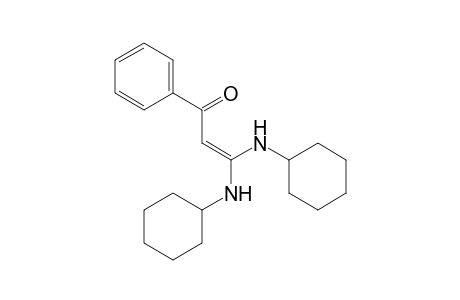 3,3-Bis(cyclohexylamino)-1-phenylprop-2-en-1-one