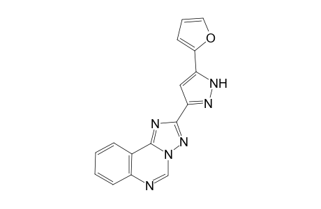 4-[5-(furan-2-yl)-1H-pyrazol-3-yl]-3,5,6,8-tetraazatricyclo[7.4.0.0(2,6)]trideca-1(9),2,4,7,10,12-hexaene