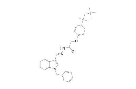 N'-[(1-Benzyl-3-indolyl)methylene]-2-[4-(1,1,3,3-tetramethylbutyl)phenoxy]acethydrazide