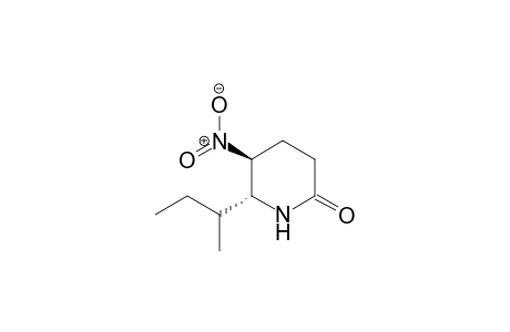 (5S,6R)-6-Isobutyl-5-nitropiperidin-2-one