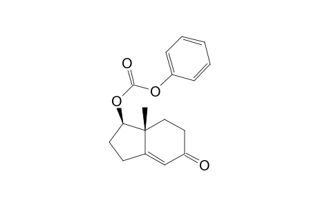 [(1R,7aR)-7a-methyl-5-oxo-2,3,6,7-tetrahydro-1H-inden-1-yl] phenyl carbonate