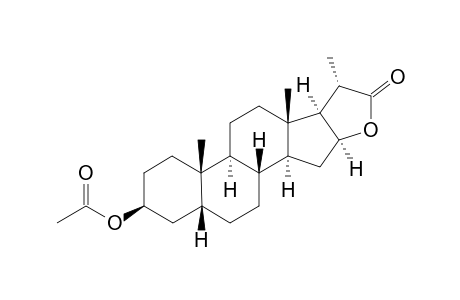 3-BETA-ACETOXY-16-HYDROXY-5-BETA-DINORCHOLANIC-ACID-(22->16)-LACTONE