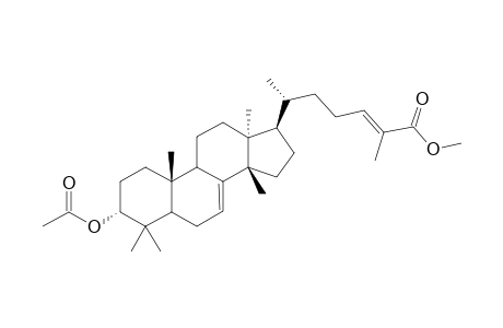 Methyl 3 - acetoxy - 3 - epi - iso - mastica - dien - ol - ate